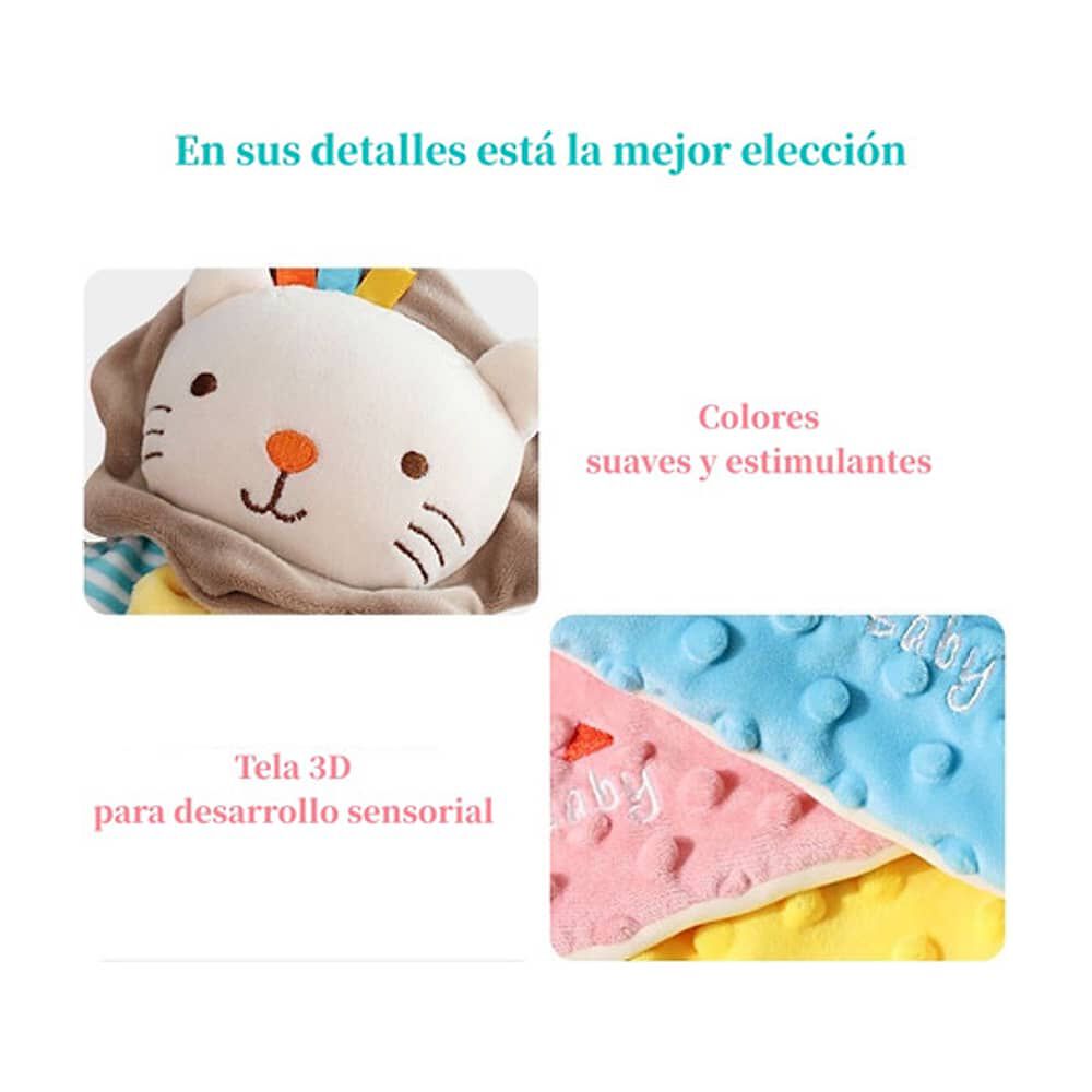 Peluche De Apego Sensorial Algod&oacute;n Zimba Lubabycas image number 15.0