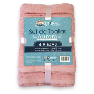 Juego De Toallas Doral Aurora