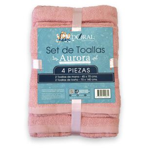 Juego De Toallas Doral Aurora