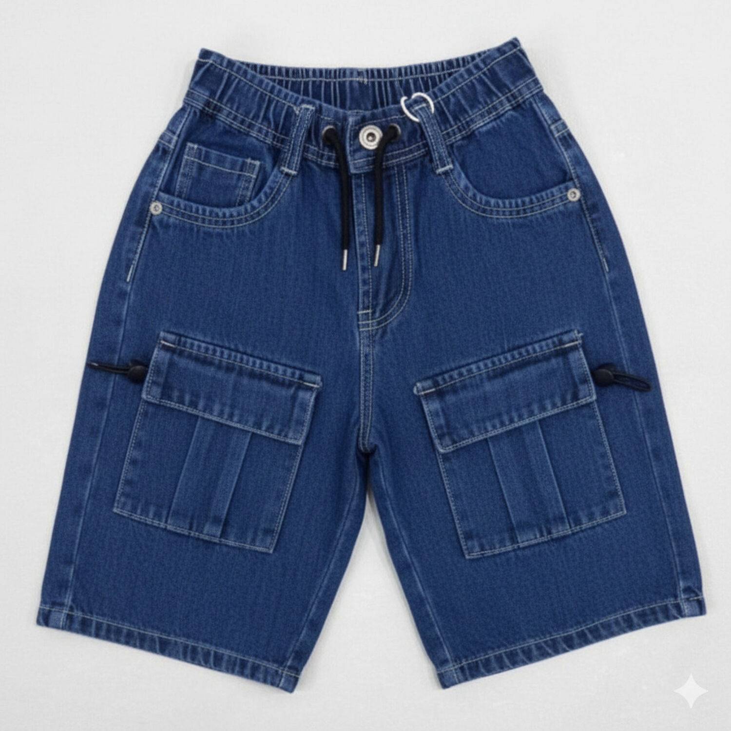 Short Cargo Ni&ntilde;o Con Bolsillos C&oacute;modo Verano image number 2.0