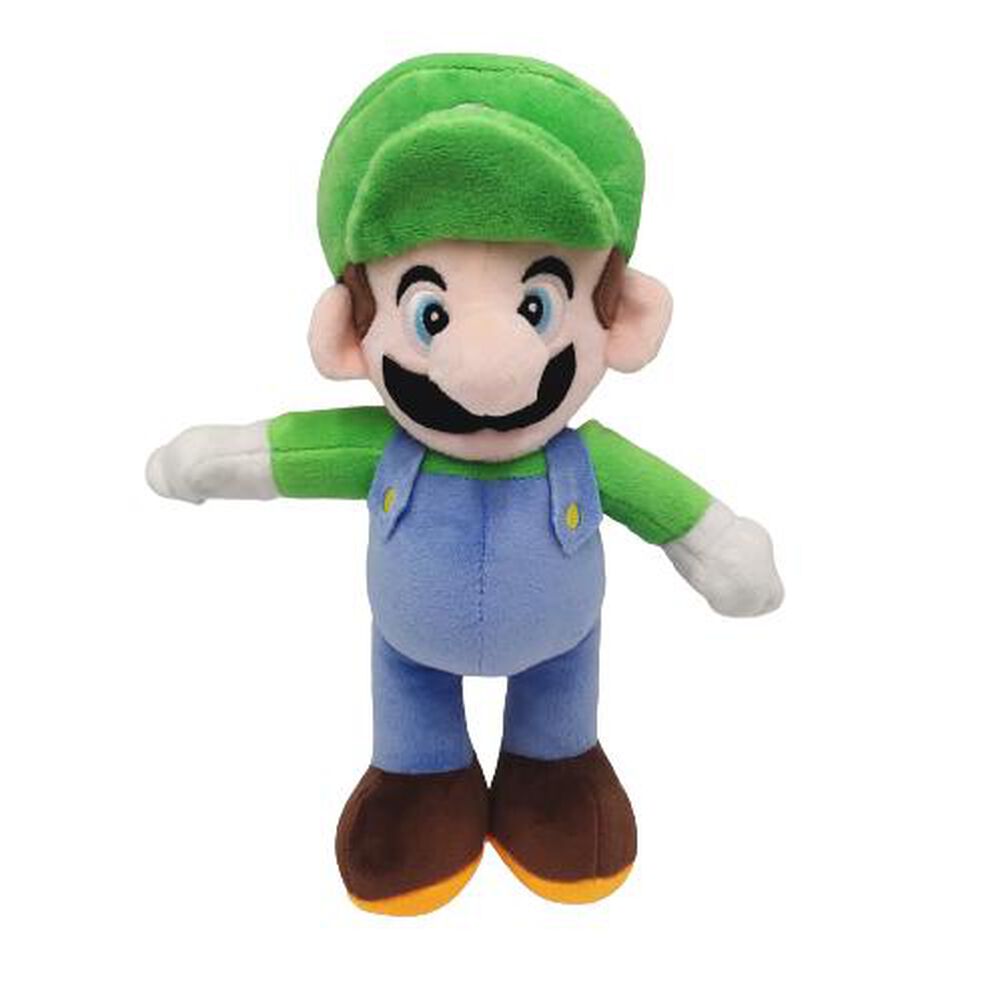 Peluches Luigi Super Mario Bross 23cm image number 0.0