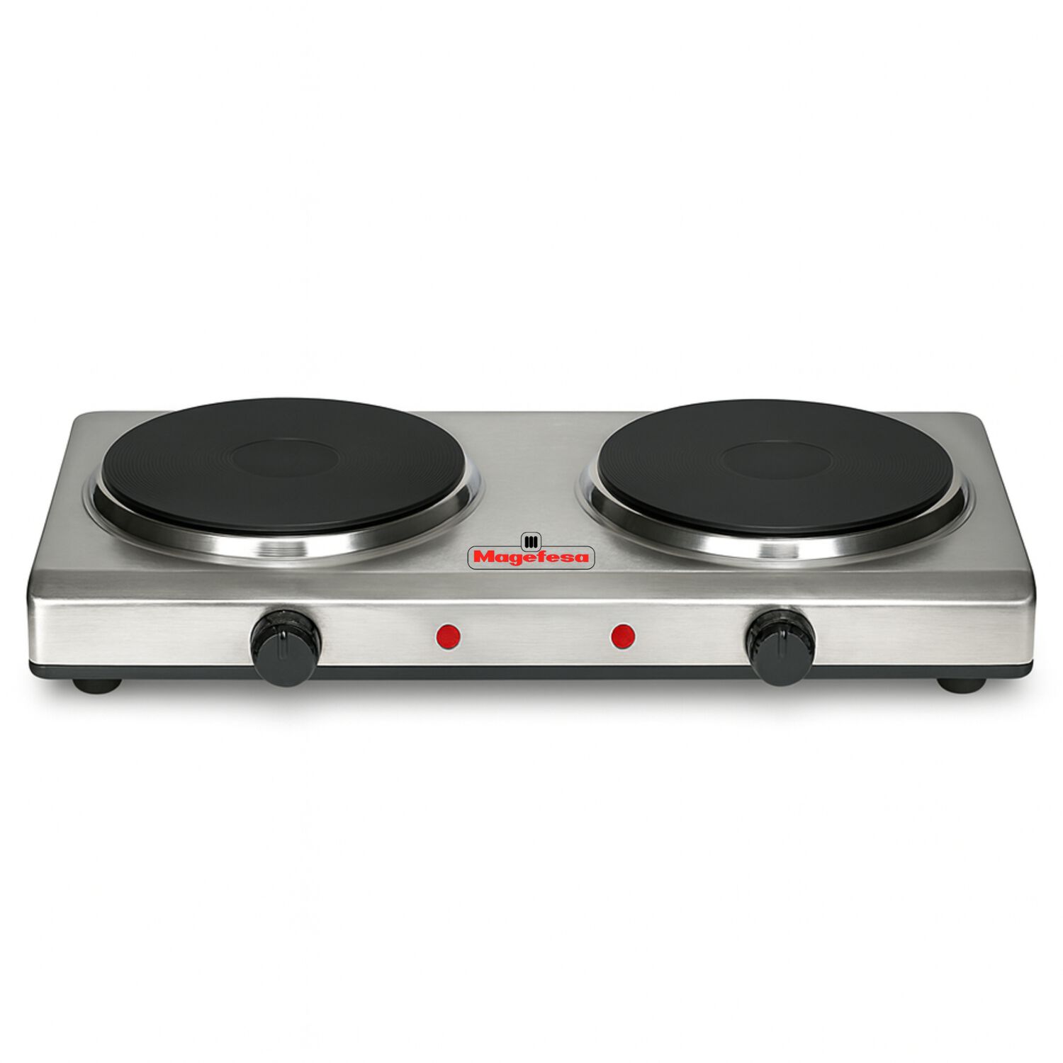 Cocina Encimera El&eacute;ctrica Magefesa Mgf8022 Dinamic Inox Dual image number 1.0