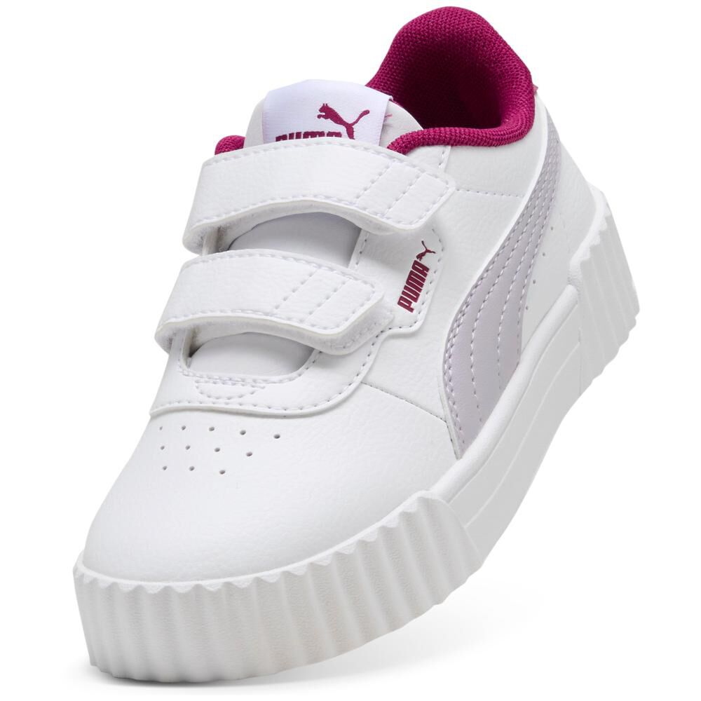 Zapatilla Urbana Unisex Puma Carina 3.0 V Ps White-lilac Crush image number 1.0