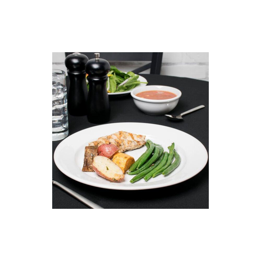 Set De 6 Platos Principal Borde Grueso 27 Cm. Tower Imahe image number 1.0