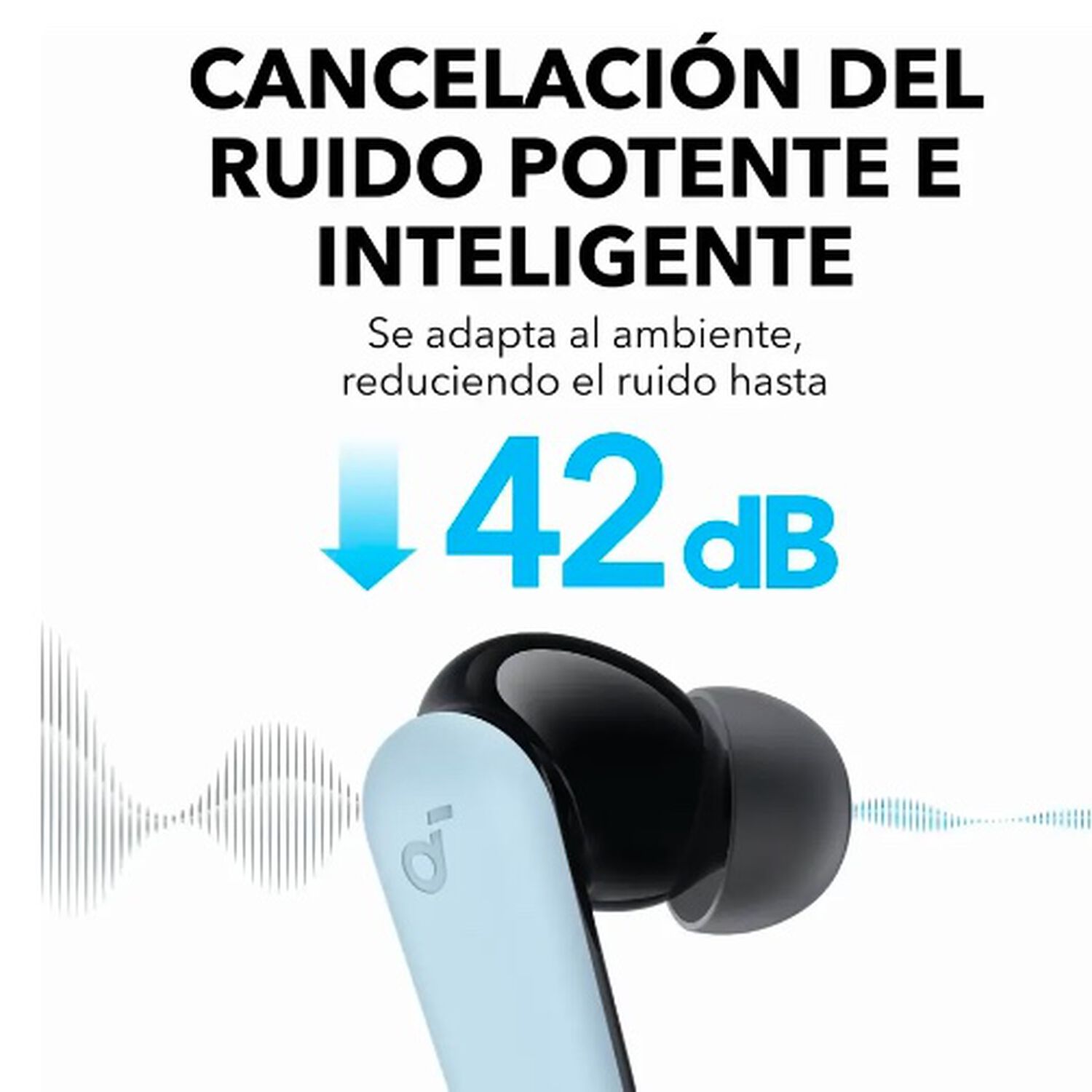 Aud&iacute;fonos Bluetooth Blanco image number 1.0