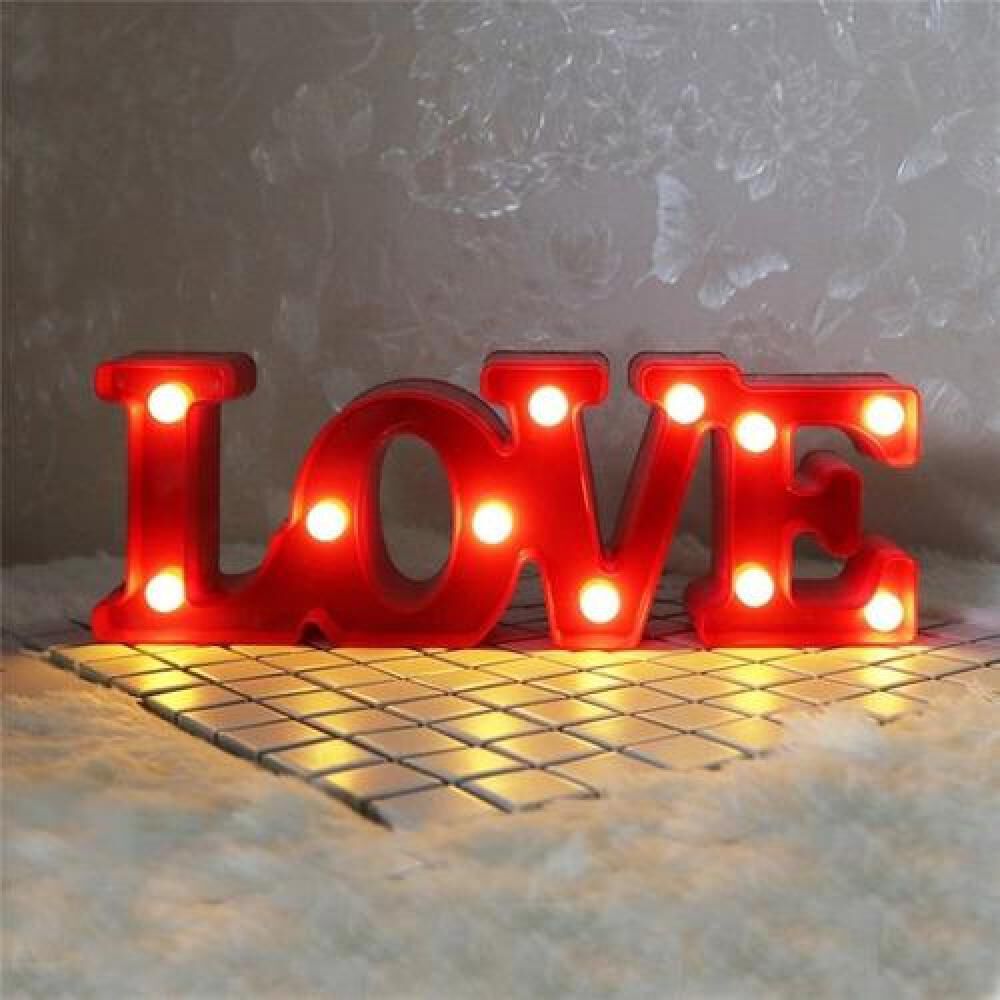 Lampara Led Love A Pilas Candy Bar Fiesta Niños image number 2.0