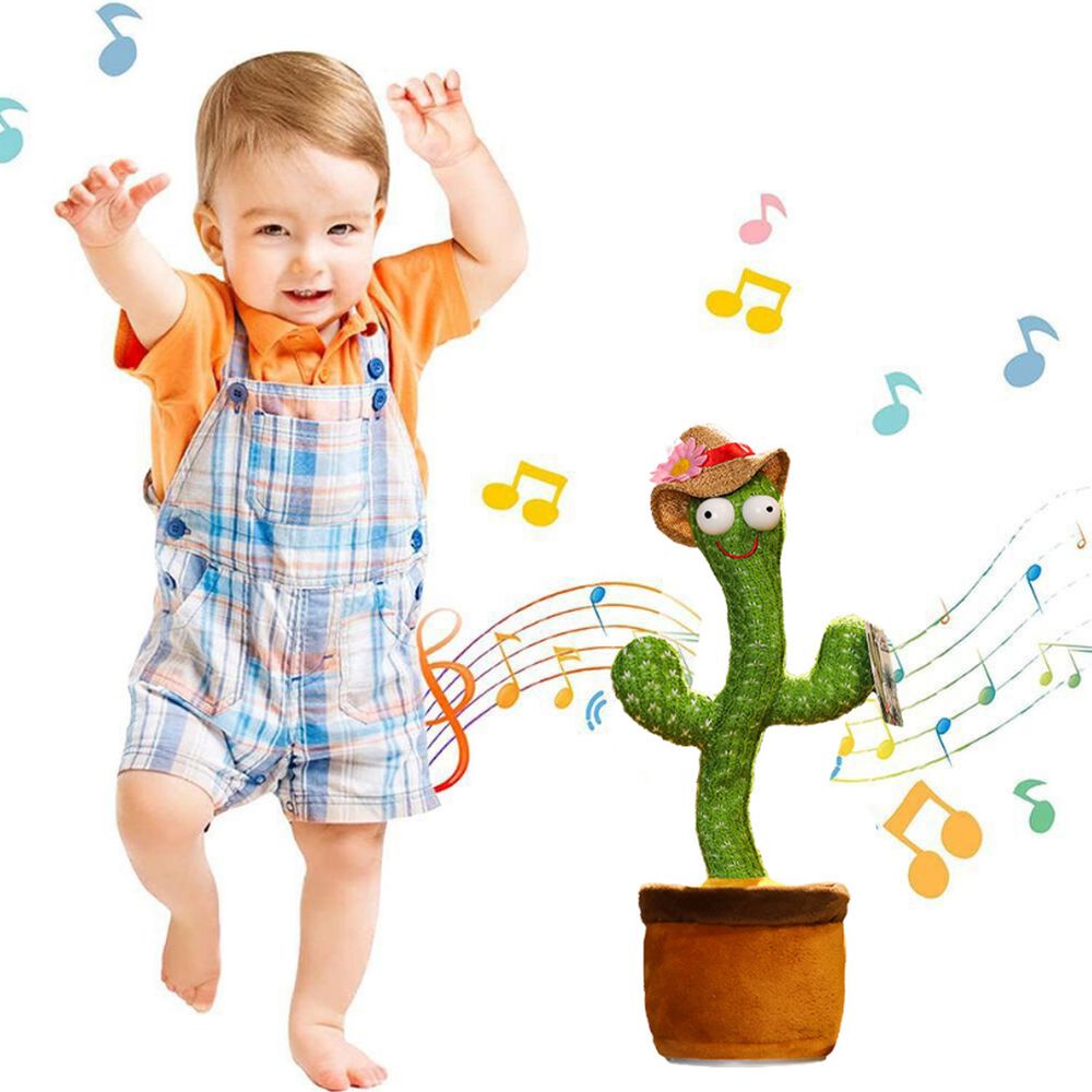 Cactus Bailarín Que Canta Juguete Musical Niño Niña image number 9.0