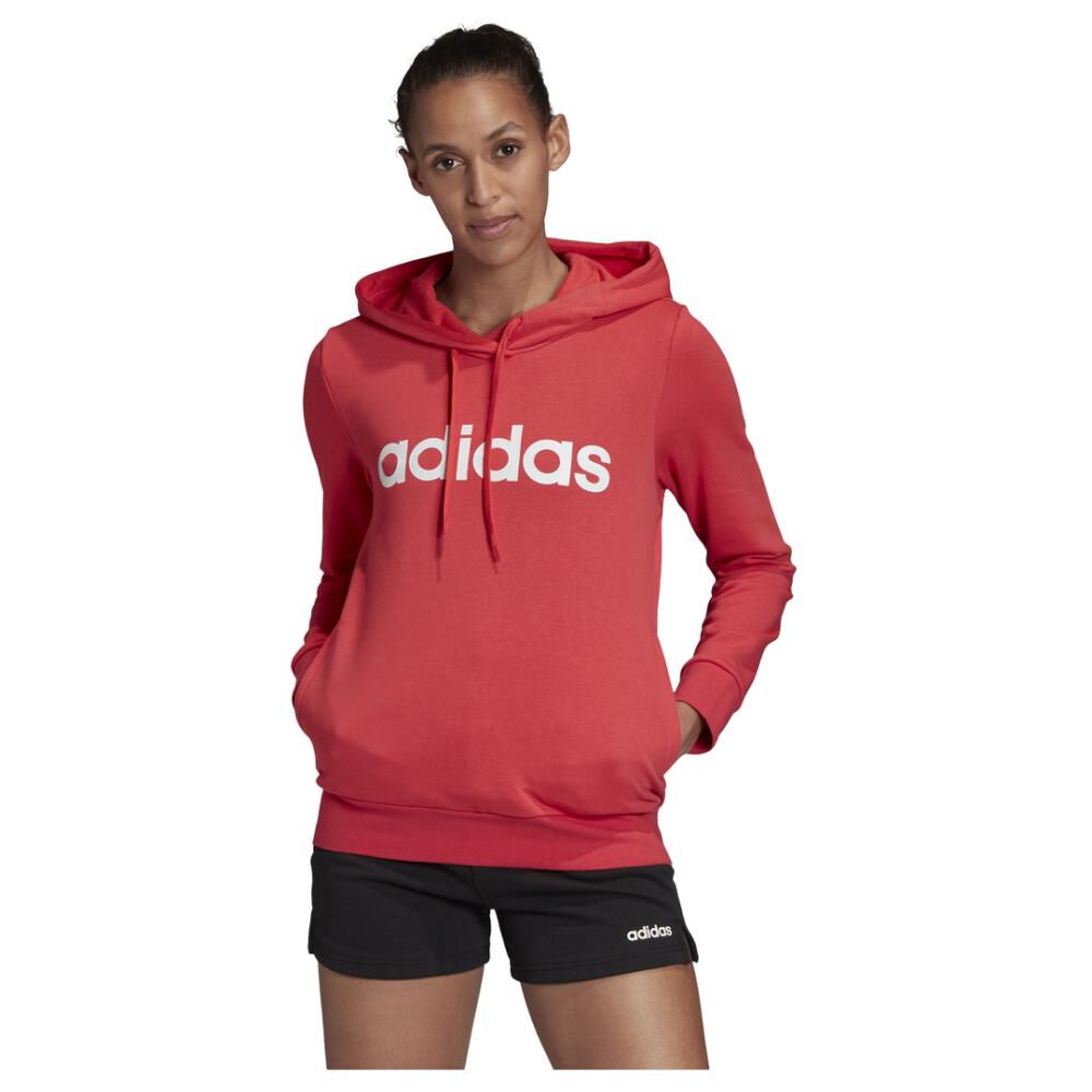 Polerón Deportivo Mujer Adidas Essentials Linear Over Head image number 0.0