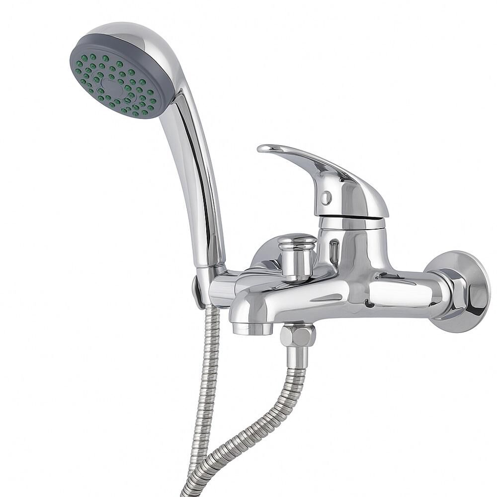 Llave Tina Ducha Monomando Cromada Acero/inox Hoffens image number 0.0