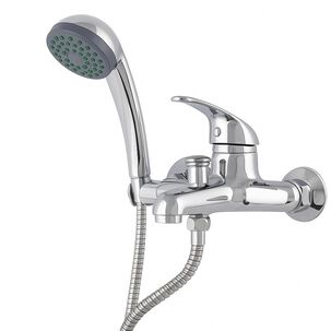 Llave Tina Ducha Monomando Cromada Acero/inox Hoffens