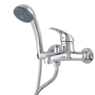 Llave Tina Ducha Monomando Cromada Acero/inox Hoffens