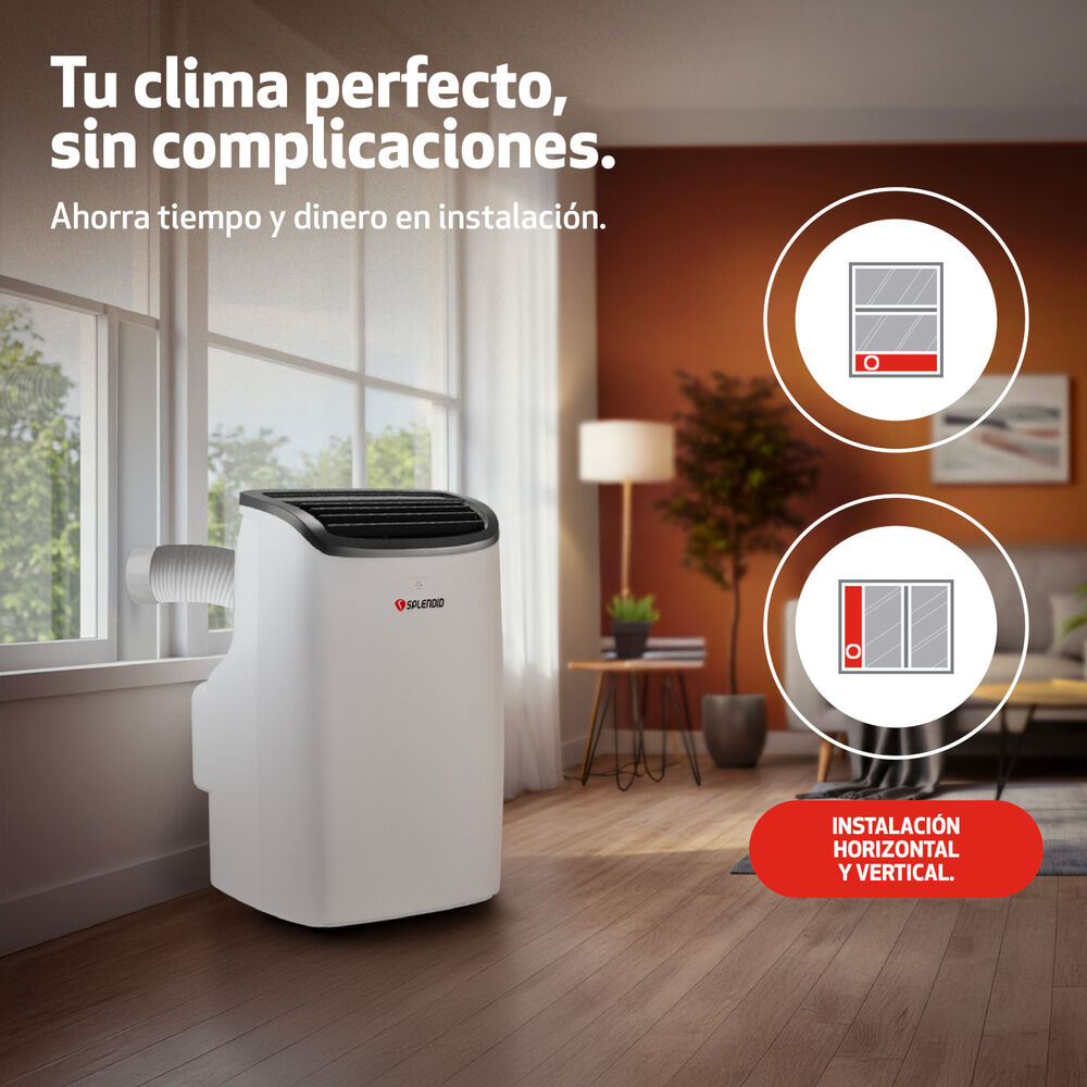 Aire Acondicionado Portátil 9000 Btu Wi Fi Splendid image number 9.0