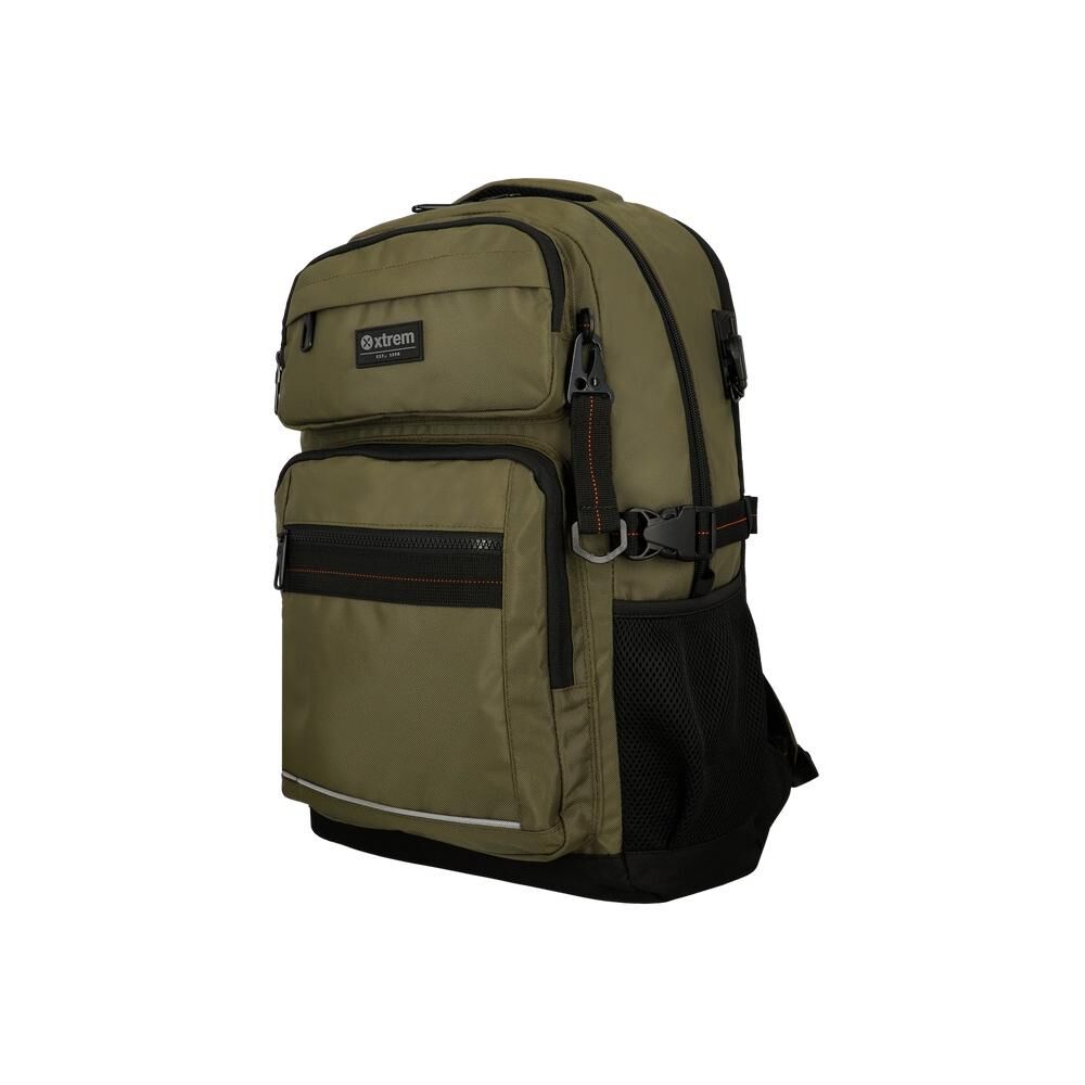 Mochila Notebook Xtrem Denver 6xt Verde Oliva 16" image number 5.0