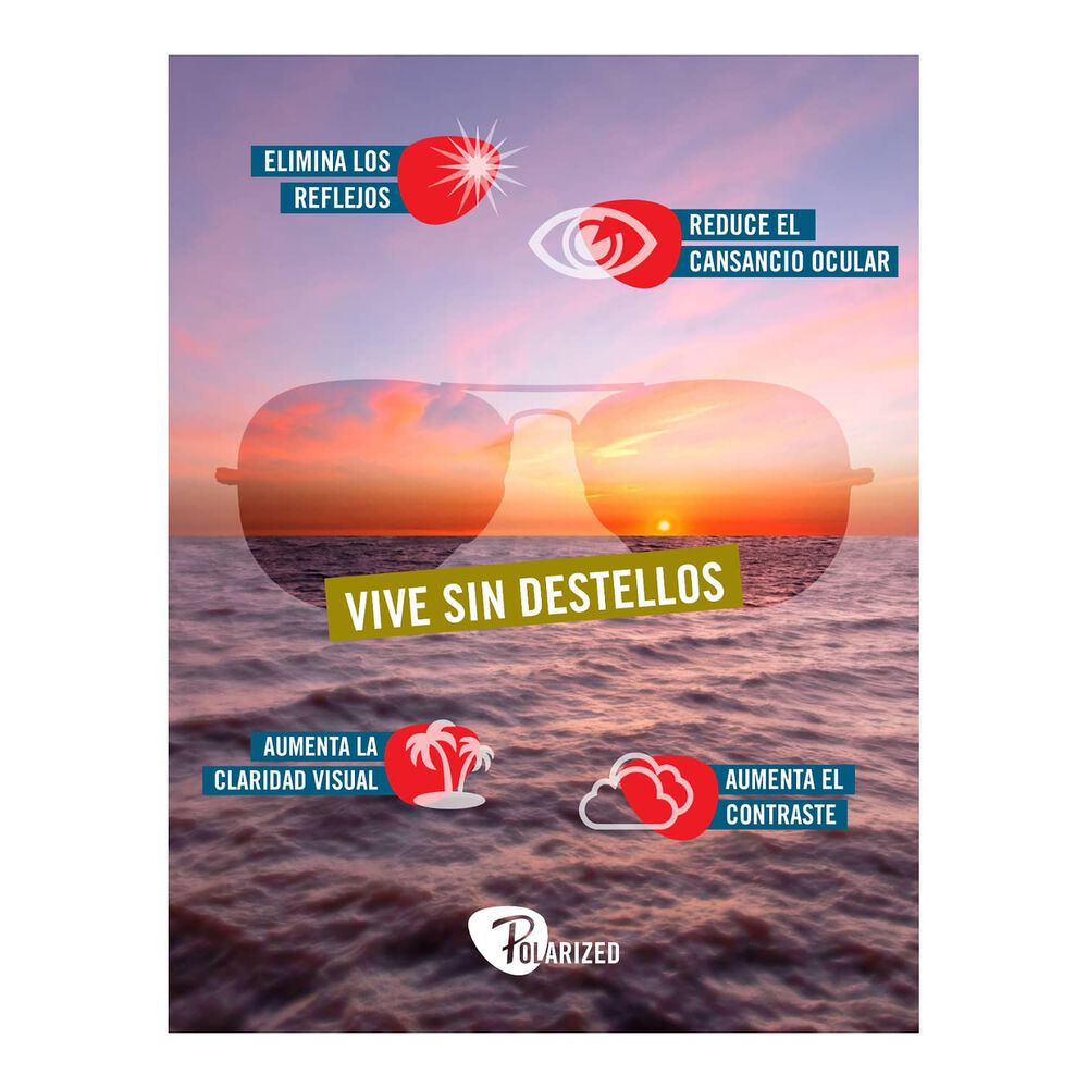 Lentes De Sol Polarizados Balorama Negros Ray-ban image number 5.0