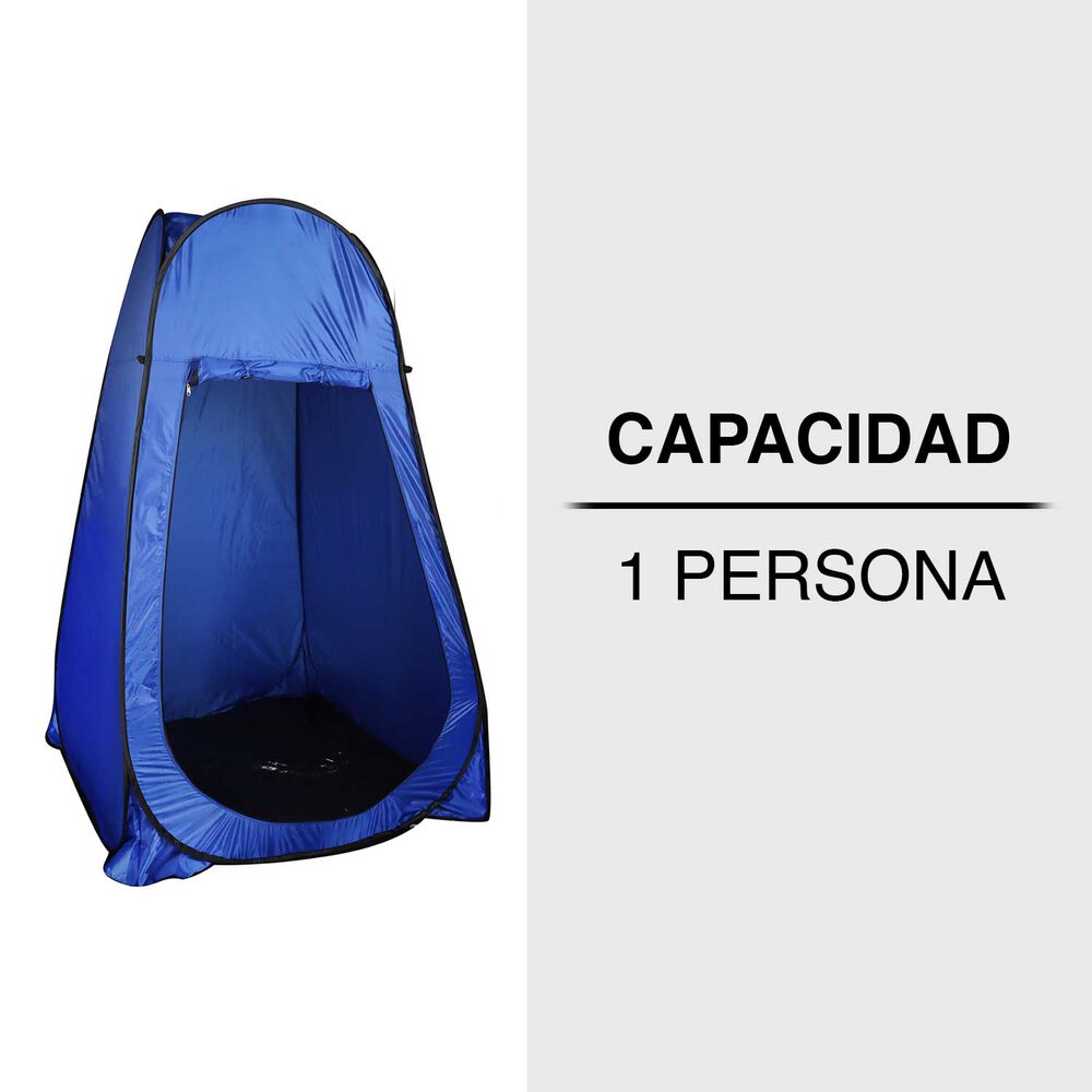 Vestidor De Camping Azul image number 4.0