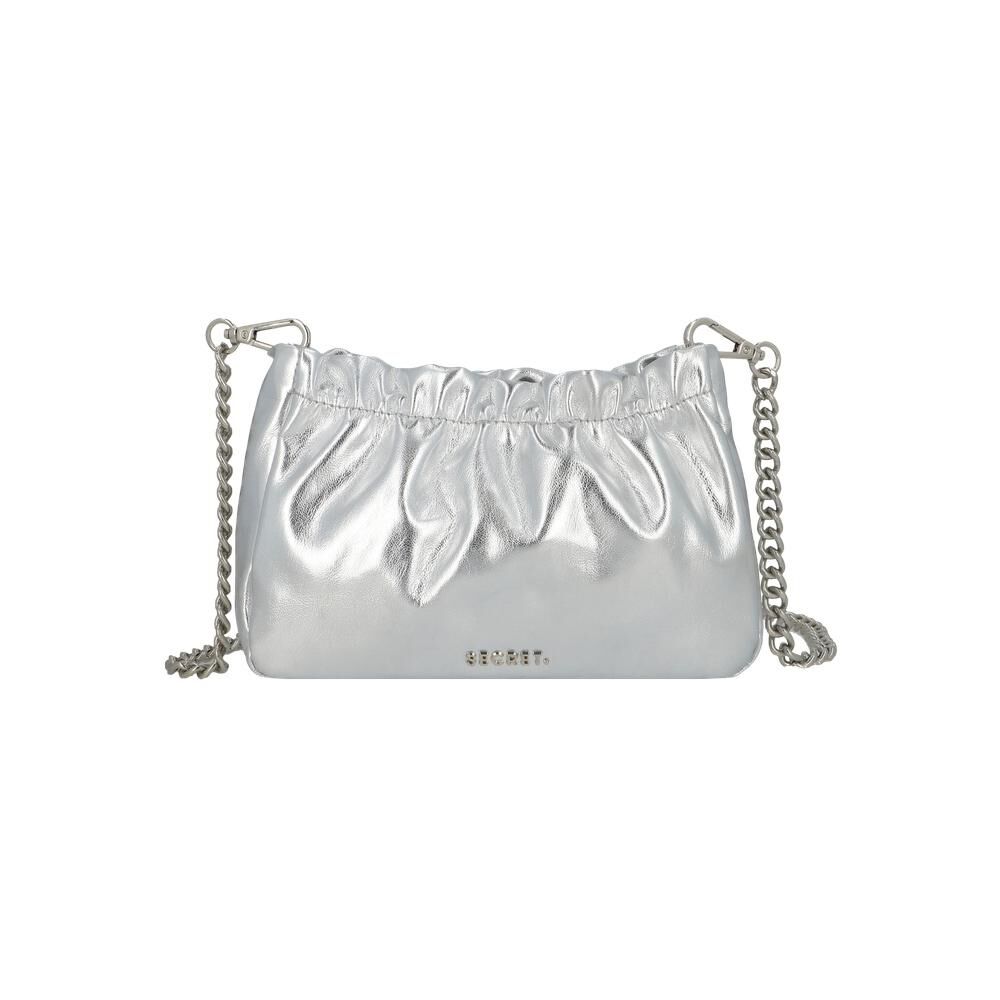 Cartera De Fiesta Secret Fete Sc6 S Plateado Metálico image number 0.0