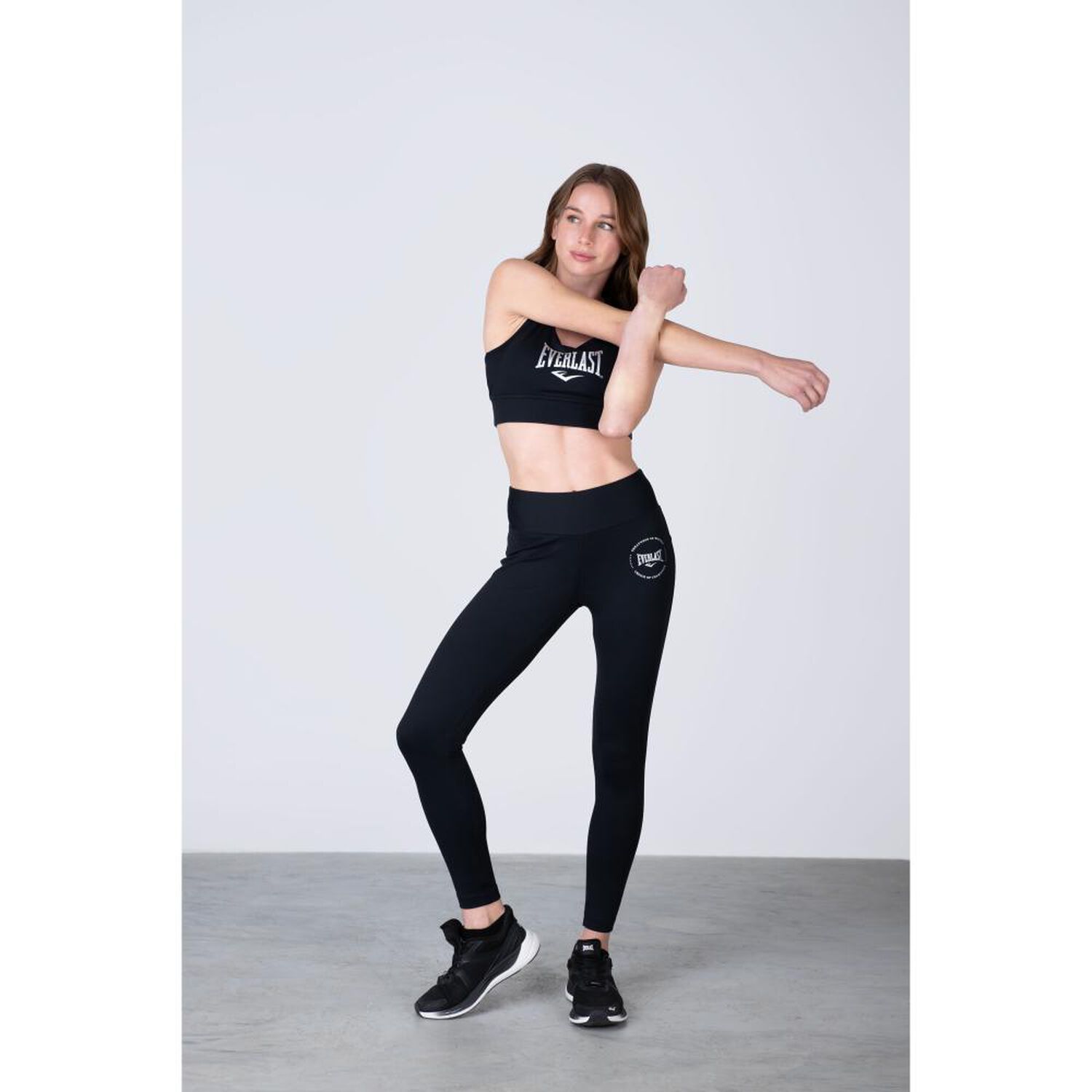 Legging Long Basic Negro Everlast image number 4.0