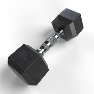 Mancuerna Hexagonal Recubierta En Caucho 20 Kg