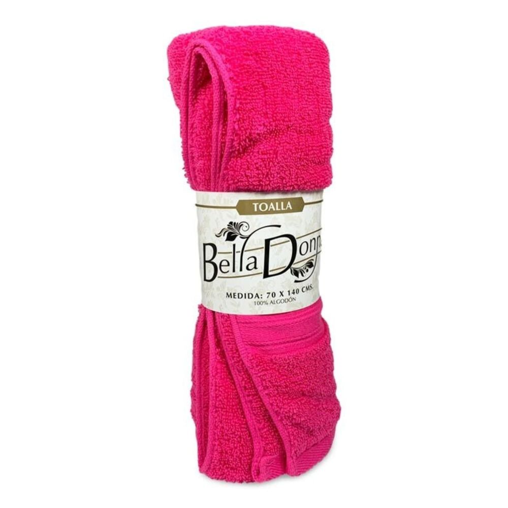 Toalla De Baño Bella Donna 70140 Cm / Rosado Doral image number 0.0