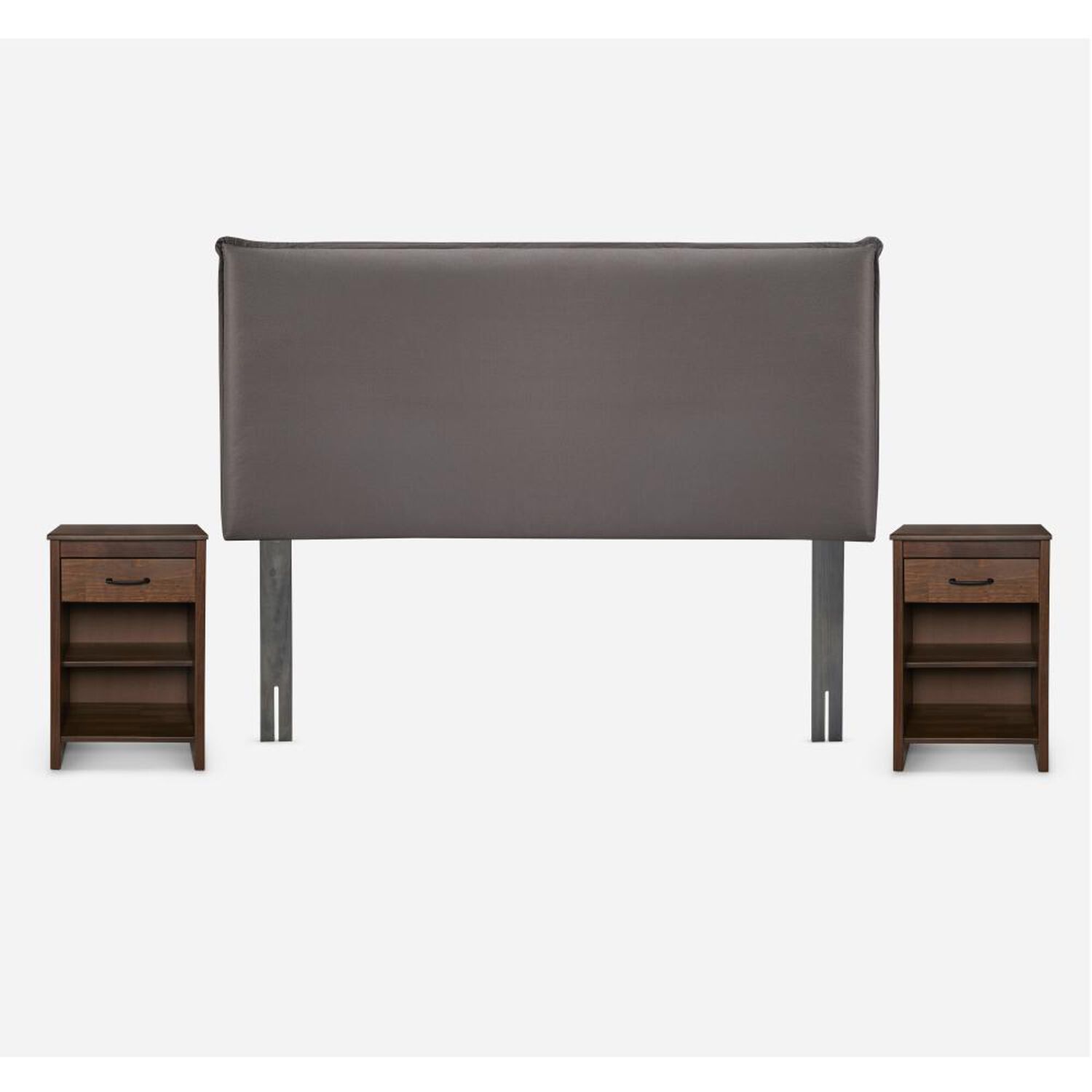 Cama Europea Rosen New Style 4 Plus / 2 Plazas / Base Dividida  + Set Maderas Maurice Chocolate image number 2.0