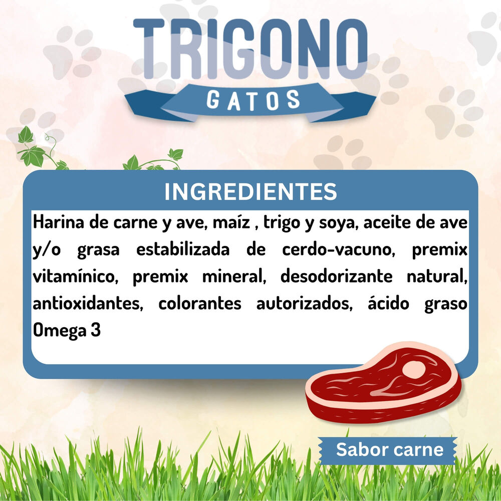 Alimento Para Gato Adulto Trigono 10kg image number 3.0