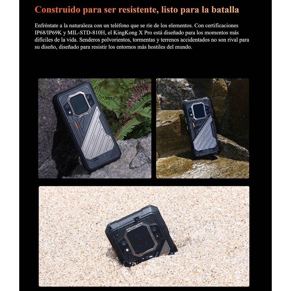 Cubot Kingkong X Pro: Ram 24gb, Resistente 5g C&aacute;mara 100 Mp image number 4.0