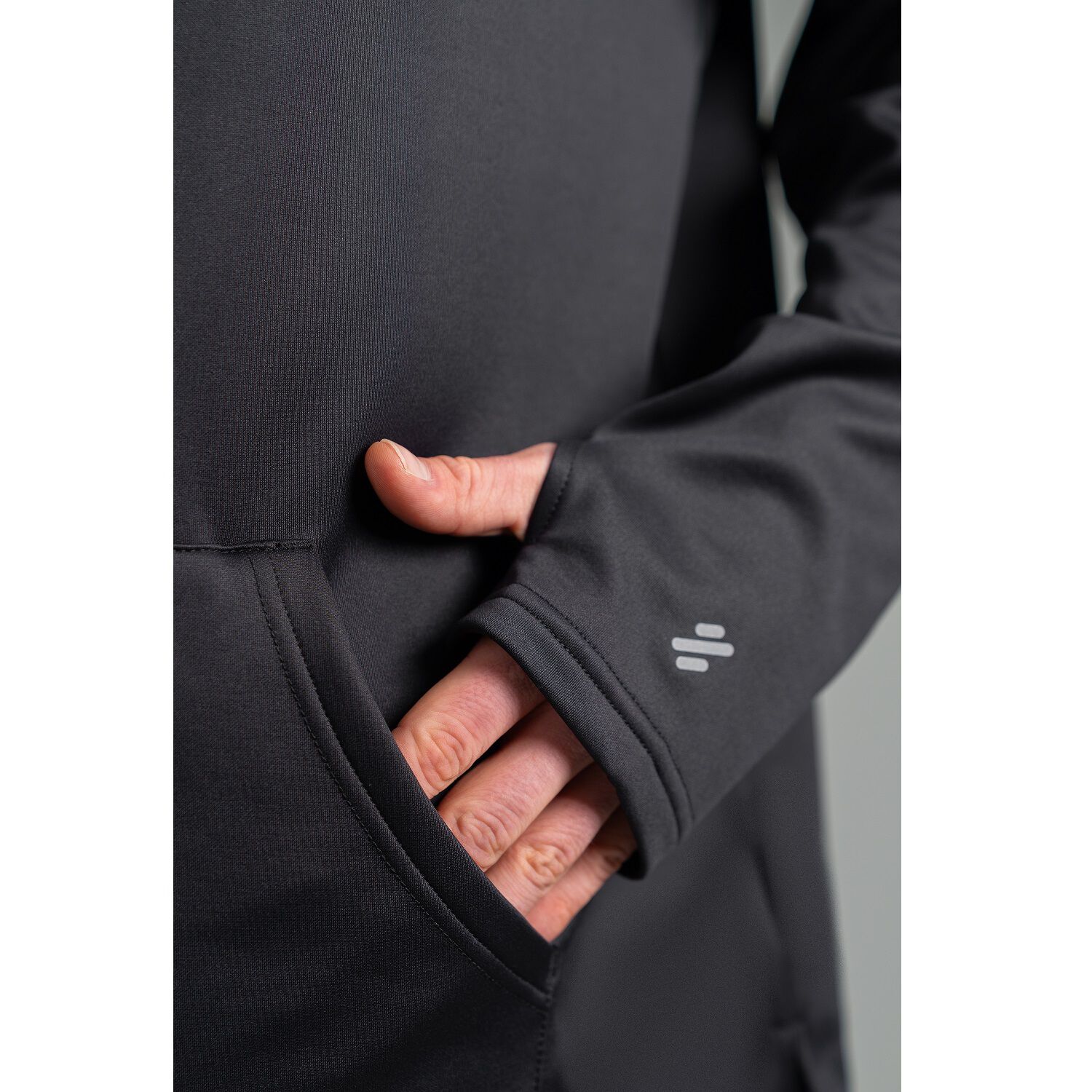 Utimate Hoodie Sport Hombre Black Sand - L image number 3.0