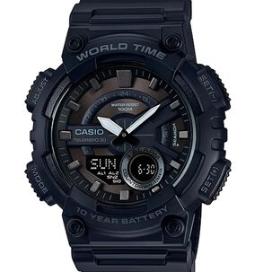 Reloj Casio De Hombre Aeq-110w-1bvdf Sport Black