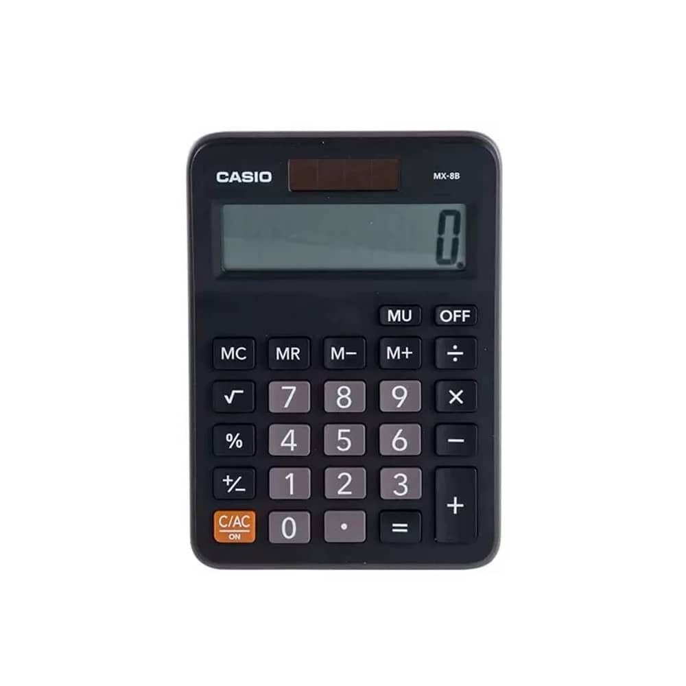 Calculadora De Escritorio 8 D&iacute;gitos Casio Mx-8b image number 1.0