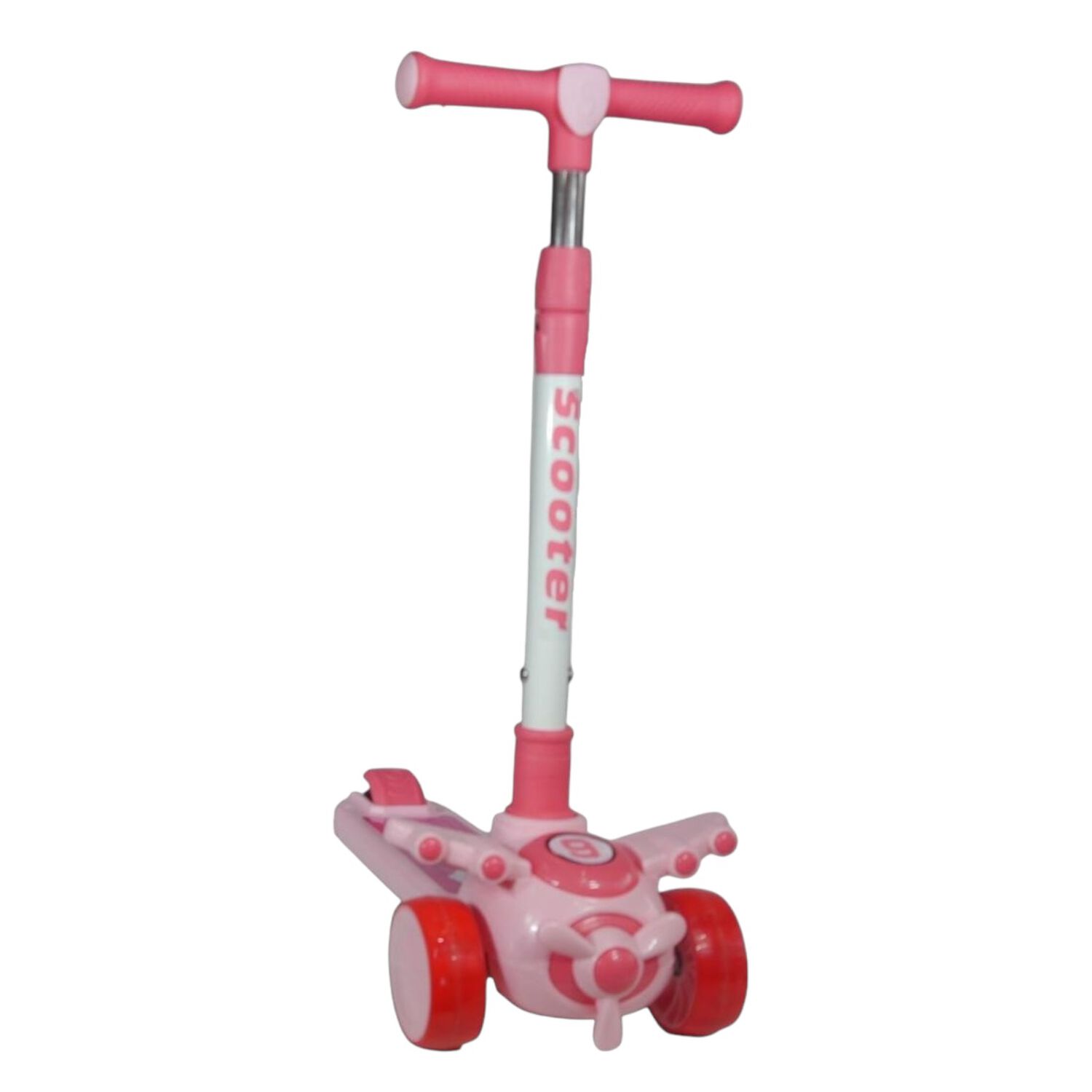 Monopat&iacute;n Ni&ntilde;os Avi&oacute;n Rosado image number 2.0