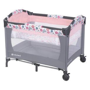 Cuna Corral Ez Rest Flora Pink