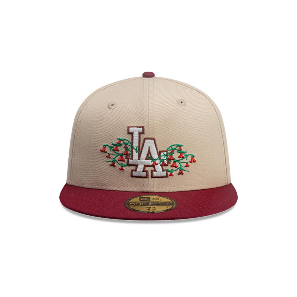 Gorra 59fifty Los Angeles Dodgers Mlb City Elements Beige image number 2.0