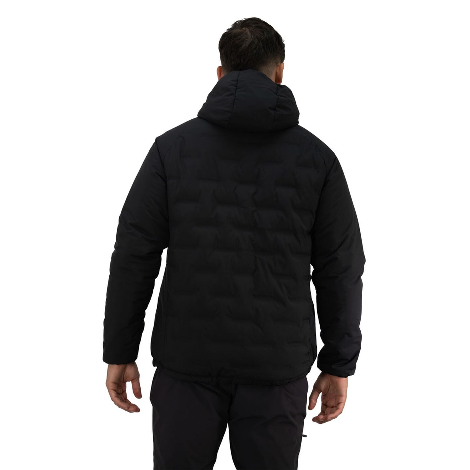 Parka Insulada Hw Explorer Hombre Negra image number 4.0