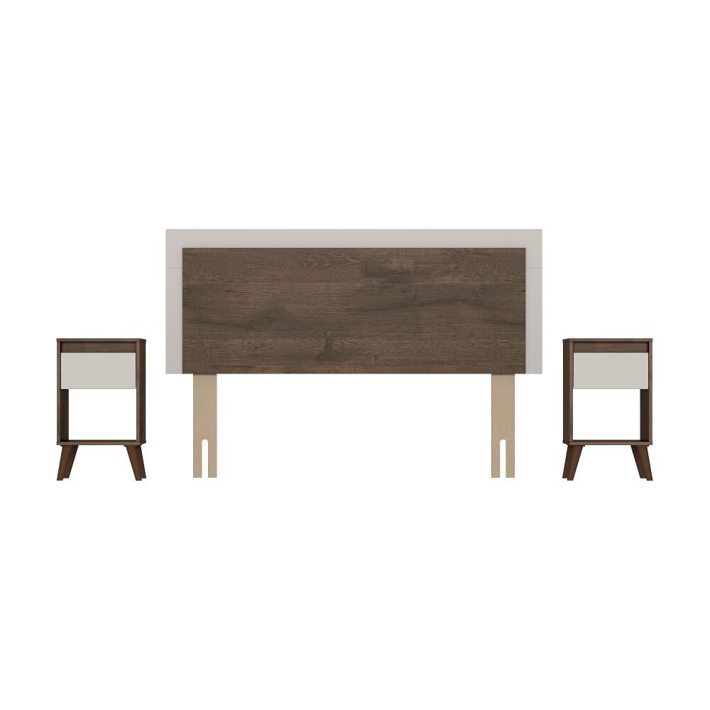 Set De Madera Casaideal Monaco   / 2 Plazas image number 0.0