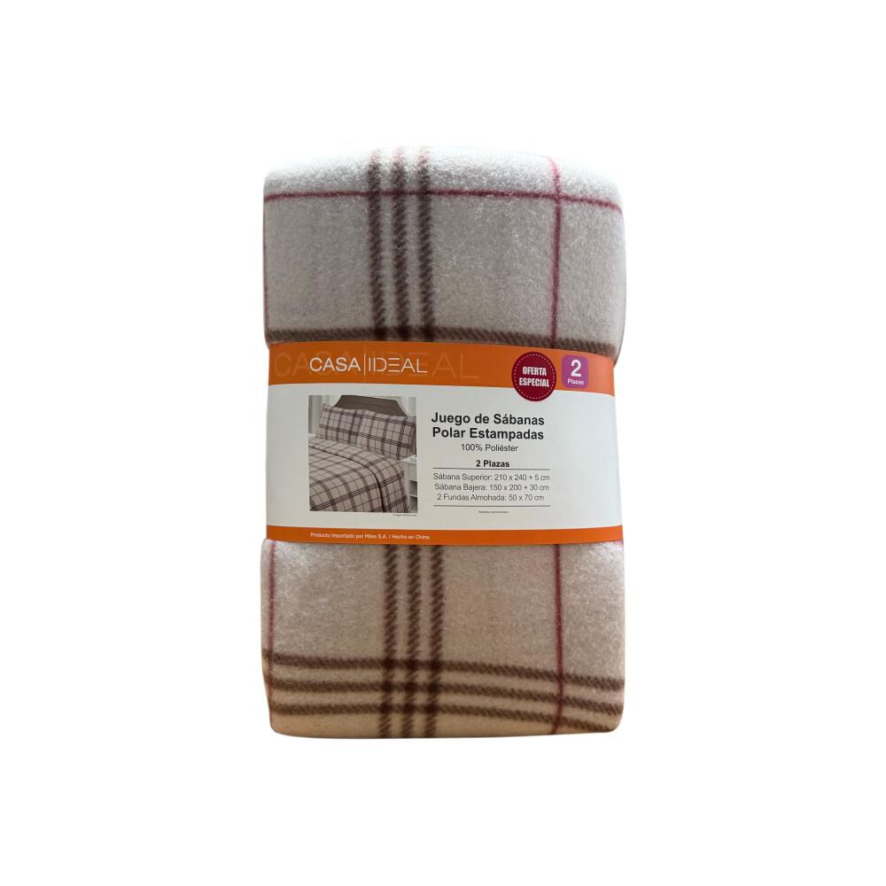 Juego De S&aacute;banas Polar Casaideal Dark / 2 Plazas image number 3.0
