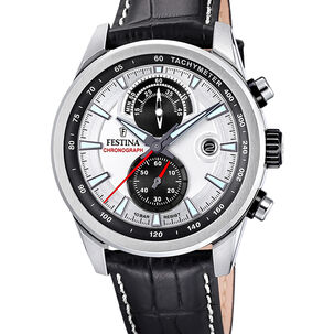 Reloj F20695/1 Festina Plateado Hombre Timeless Chronograph