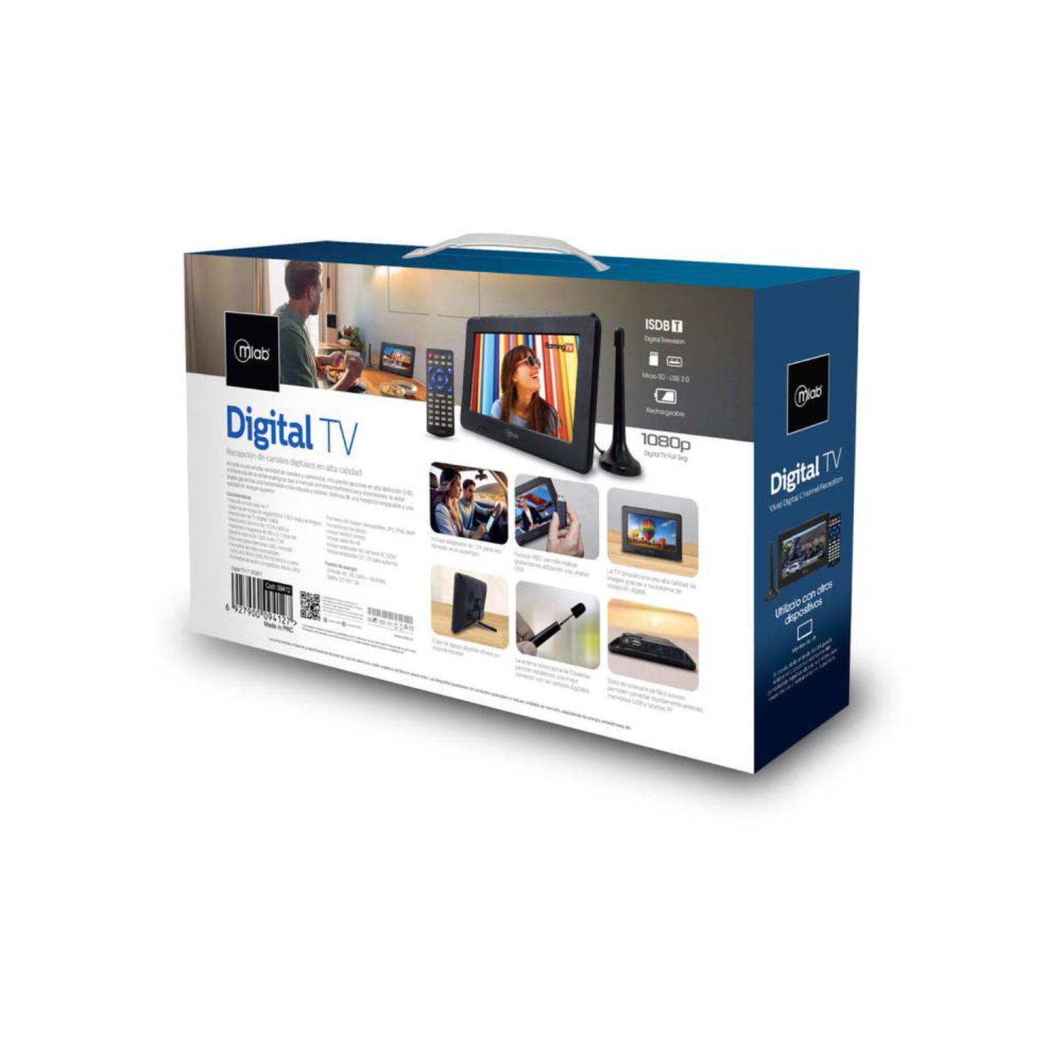 TV Port&aacute;til 7" MLAB 9412 / Full HD image number 4.0