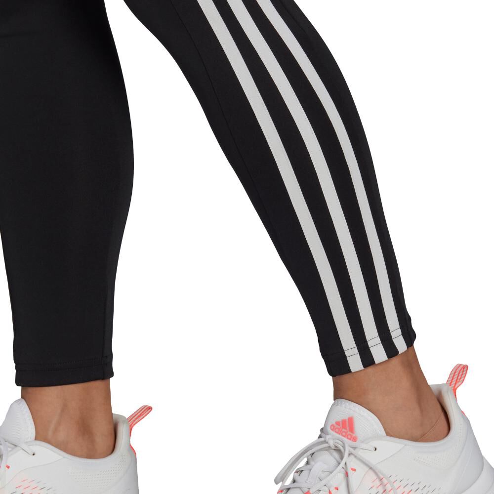 Calza Mujer Adidas High Rise 3-stripes 7/8 Tights image number 4.0