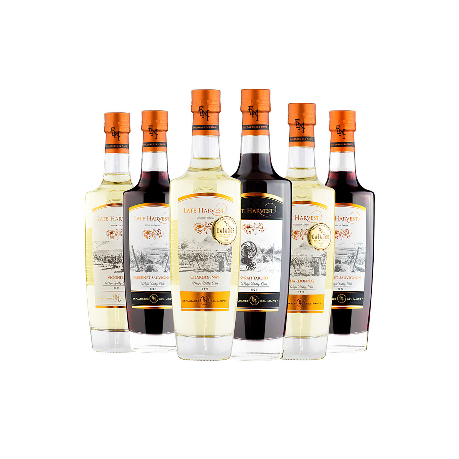 Caja X 6 Mix Vinos Late Harvest Espaldares image number 0.0