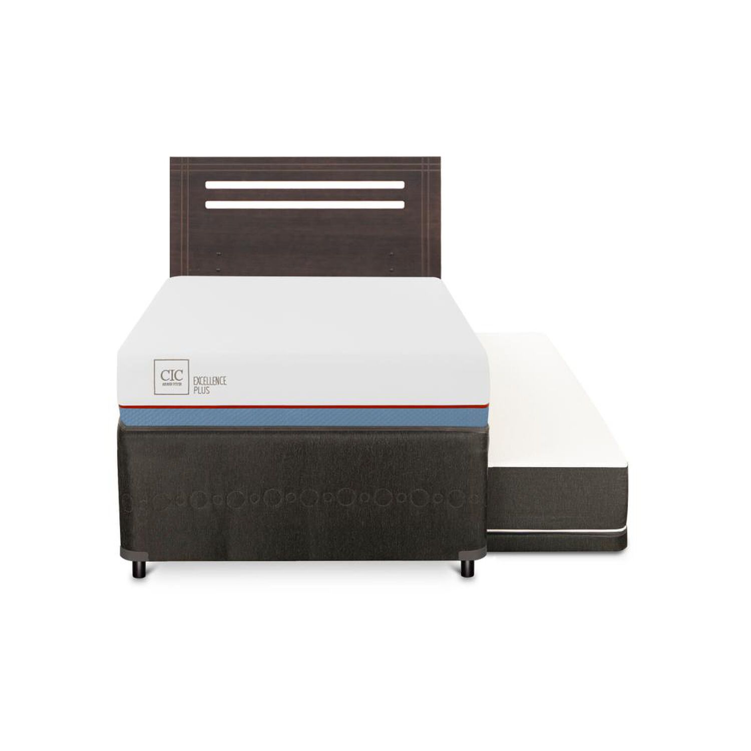 Cama Nido Cic Excellence Plus / 1.5 Plazas / Base Normal + Respaldo image number 0.0