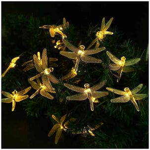 Luces Navidad Libelulas Solar 4m Calidas Decoracion Hogar Luces Navidad Libelulas Solar 4m Calidas Decoracion Hogar