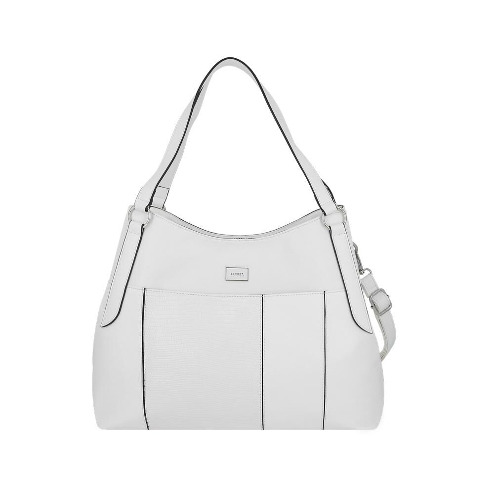 Cartera De Hombro Secret Pretoria Sc6 L Blanco image number 0.0