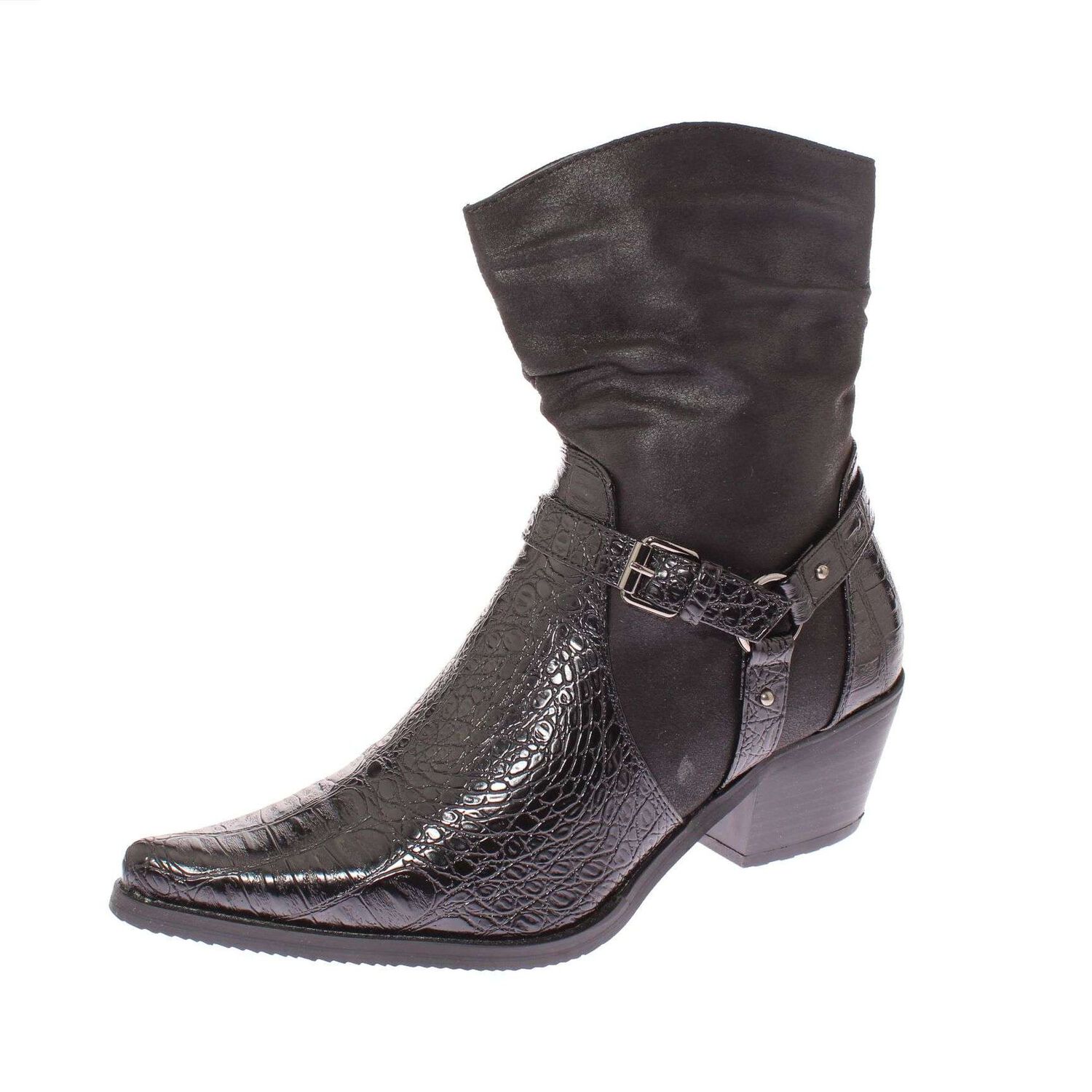 Bota Vaquera Negro Via Franca Art. 52108black image number 0.0
