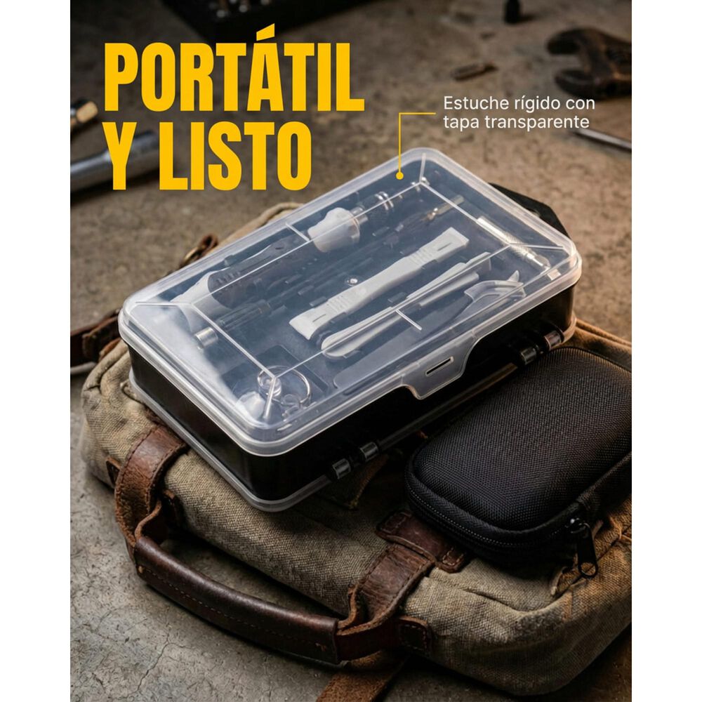 Juego Destornilladores Precisi&oacute;n Magenitcos Set 115 En 1 image number 4.0