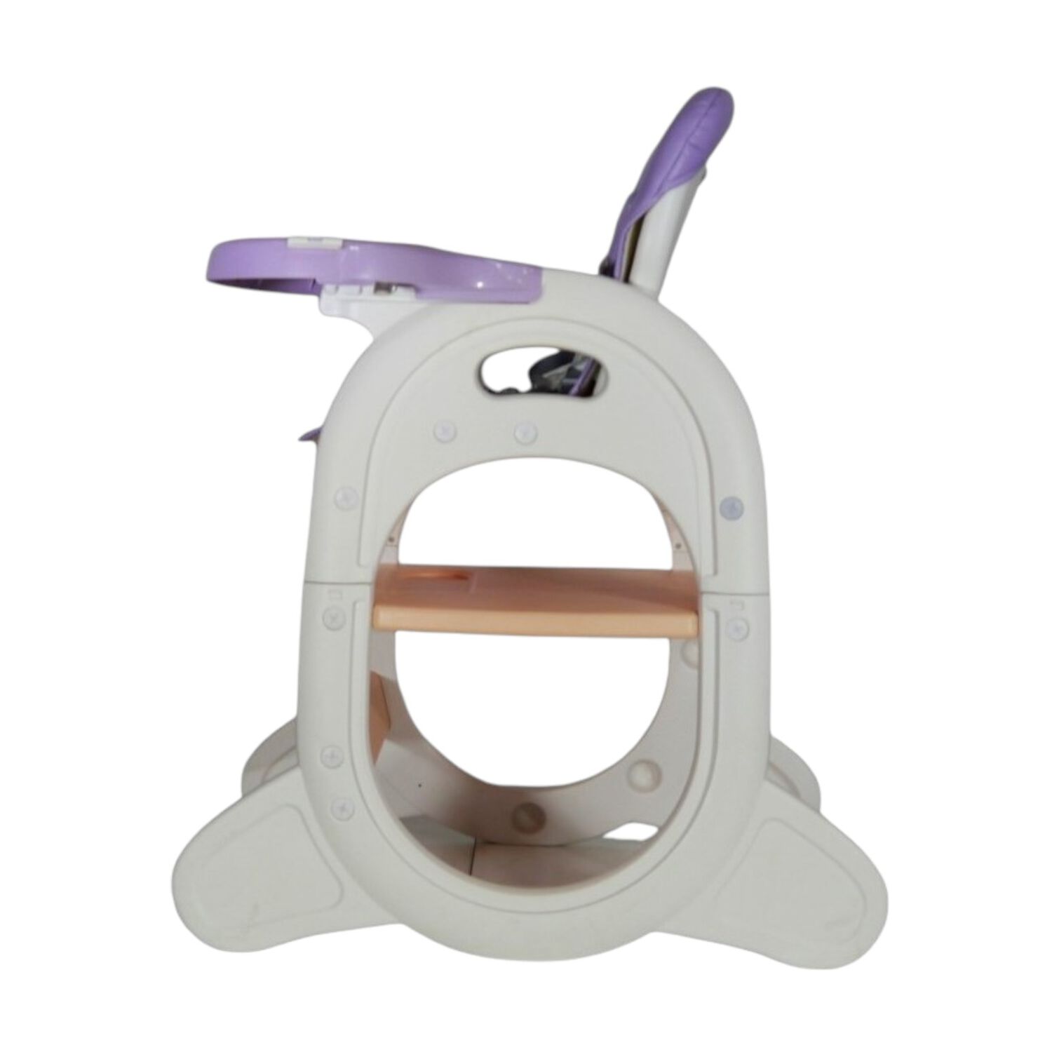 Silla De Comer Para Bebe 2 En 1 (silla + Mesa) Lila image number 3.0