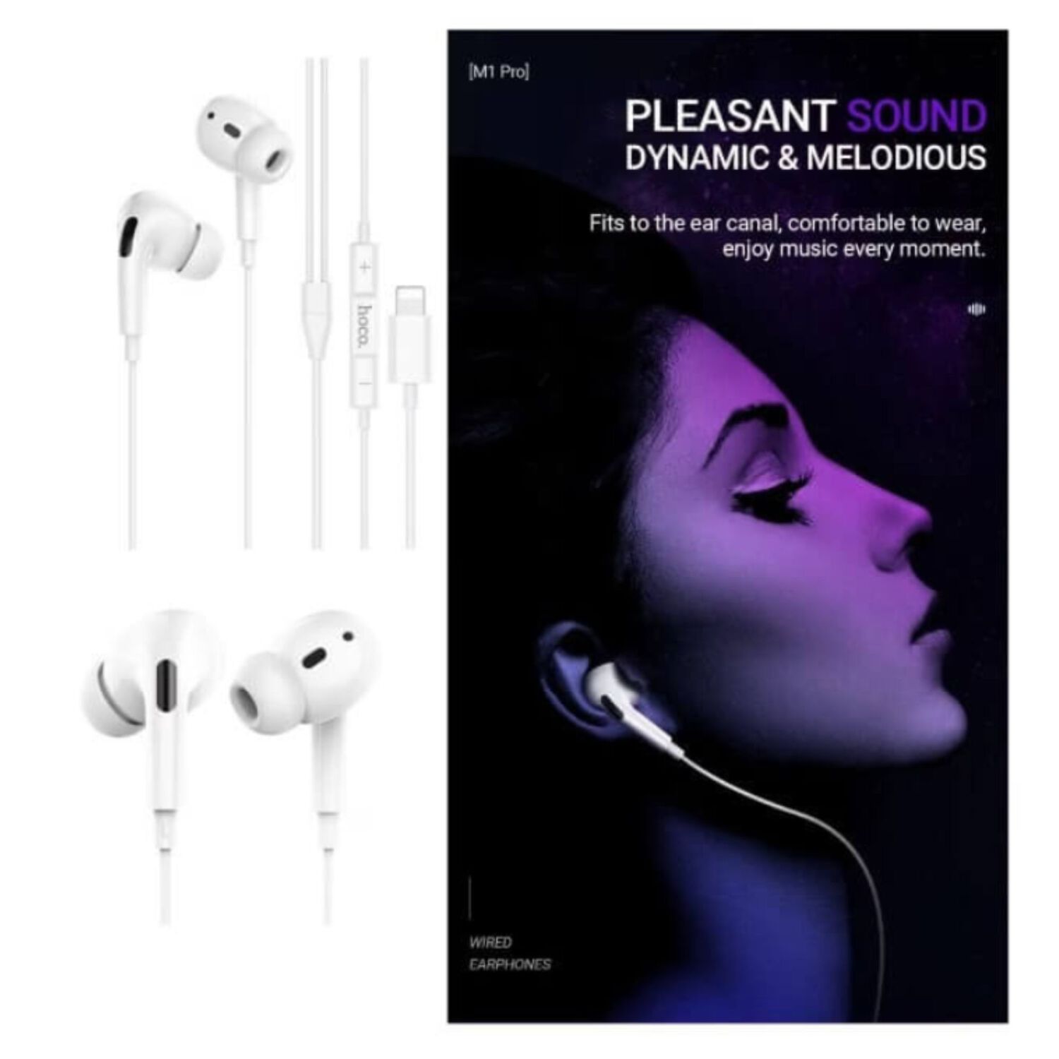 Audifonos Lightning Compatible Iphone M1 Pro Hoco Hi Fi image number 3.0