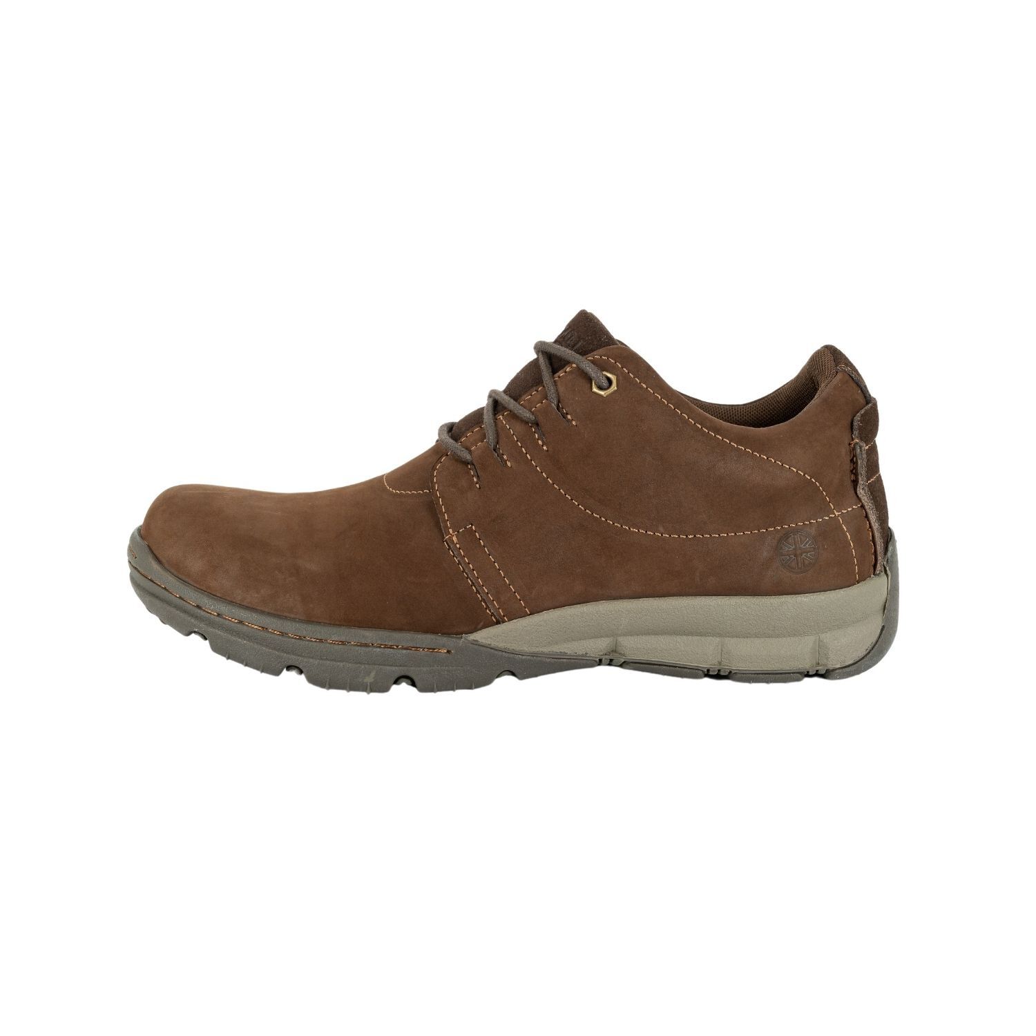 Zapato De Cuero Brezo Cafe London Adixt image number 1.0