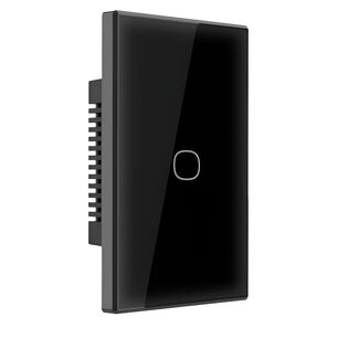 Interruptor Wifi Touch Sonoff Txgen2 De 1 Canal Negro