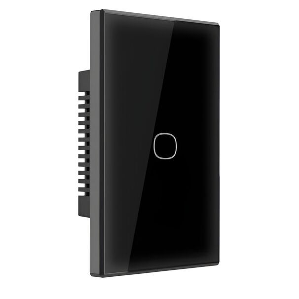 Interruptor Wifi Touch Sonoff Txgen2 De 1 Canal Negro