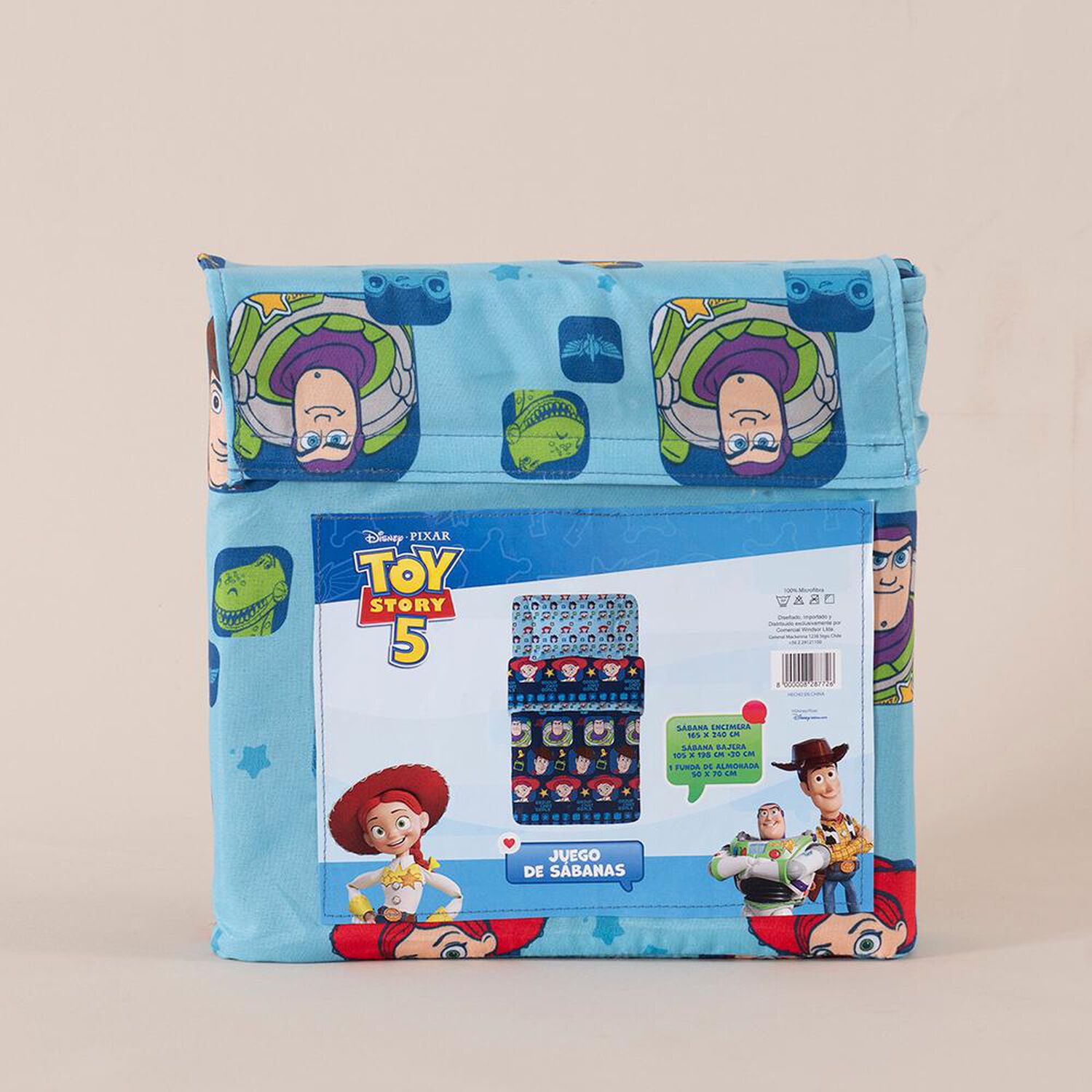 Juego De S&aacute;banas Toy Story Toy Story Goals / 1.5 Plazas image number 2.0
